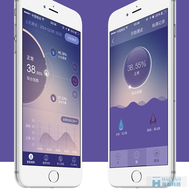 优理氏化妆品app开发案例