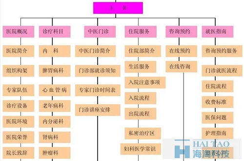 中医院网站建设方案