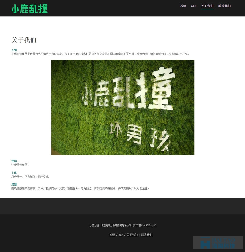 小鹿乱撞社交网站设计案例欣赏