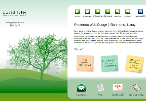 网页设计色彩搭配实例 绿色配色技巧