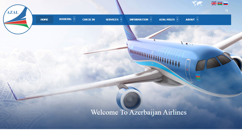 25个航空公司网站设计