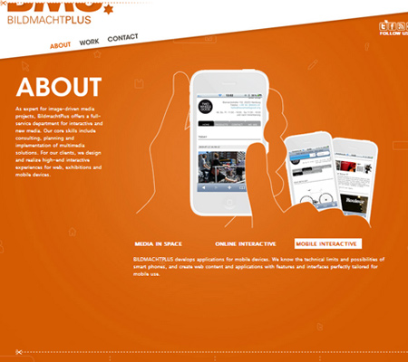 20个充满活力的橙色网站设计欣赏