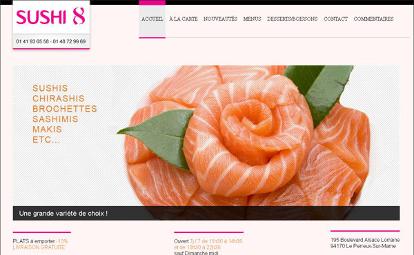 40个美食主题网页设计欣赏