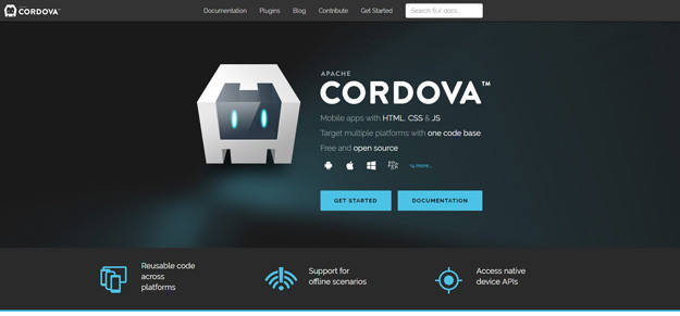 跨平台app开发工具,跨平台移动开发工具-Apache Cordova