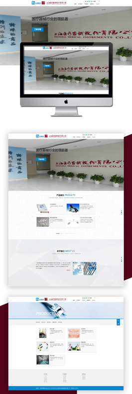 2017医疗网站建设案例,上海医疗器械网站建设案例