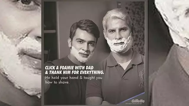 印度吉列父亲节“与父亲一起剃须”活动